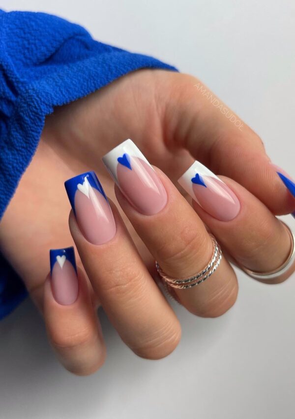 100 Blue-Tiful Nail Art Designs In Different Shades Of Blue