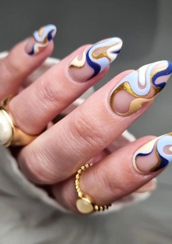 100 Cute Oval Nail Designs To Try This Season