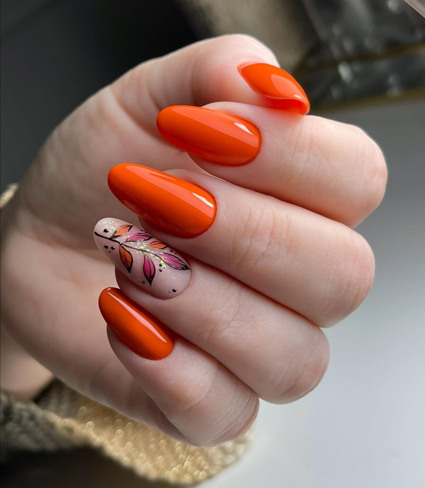 100 Fun Orange Nail Art Designs For A Vibrant Pop Of Color