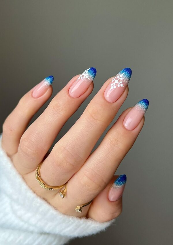 100 Whimsical Snowflake Nail Designs to Elevate Your Winter Look