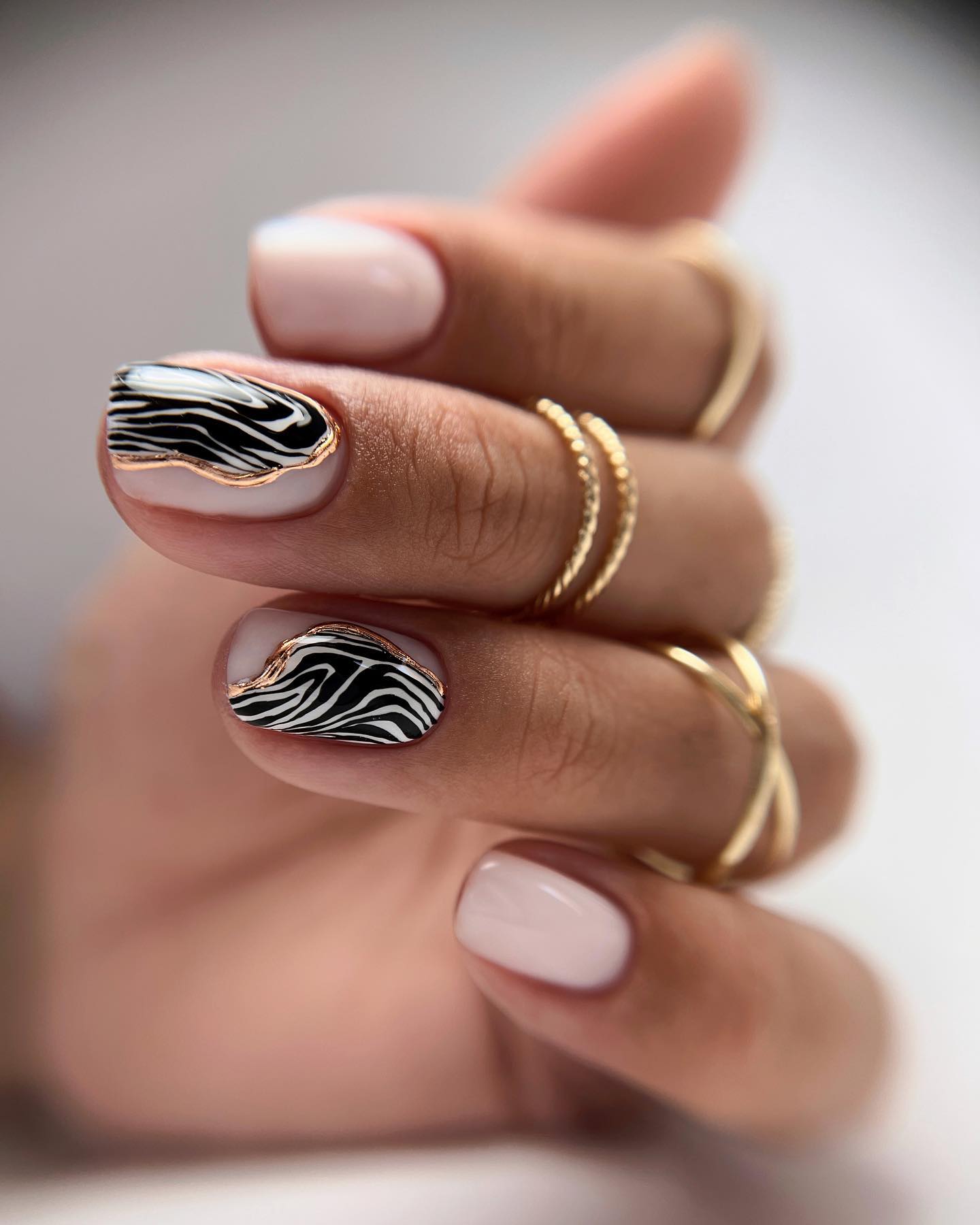 zebra nails