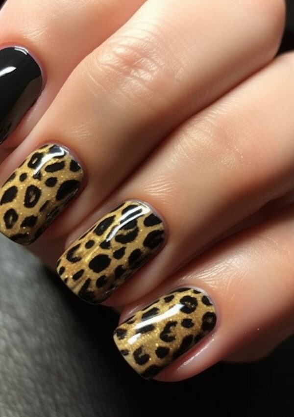 cheetah nails