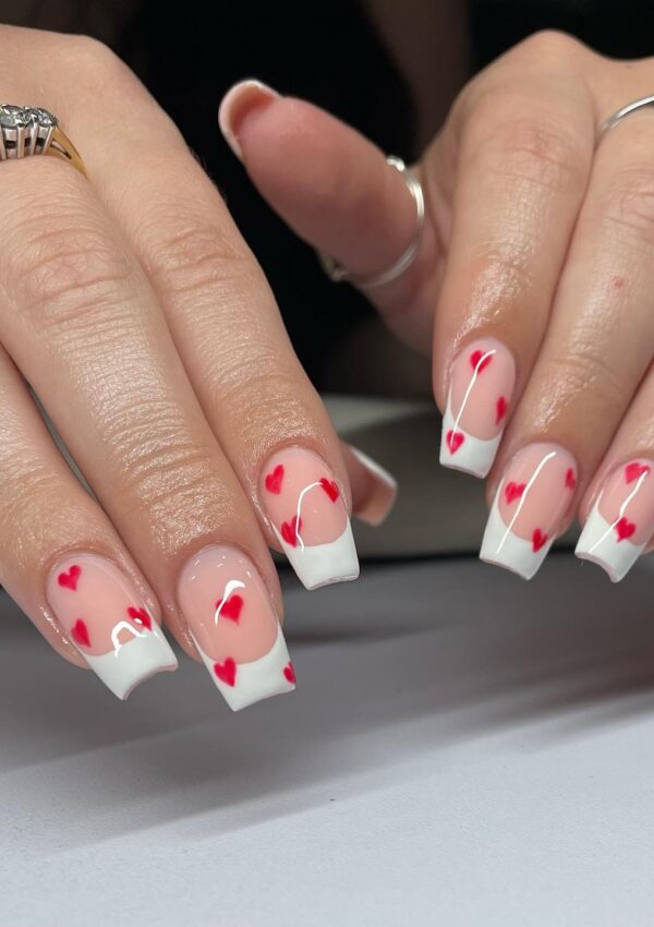 100 Cute Heart-Shaped Nails for the Hopelessly Romantic