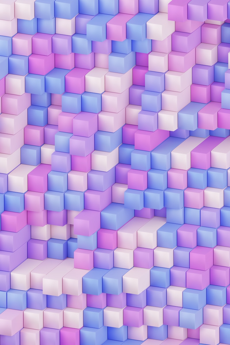 a close up of a colorful background