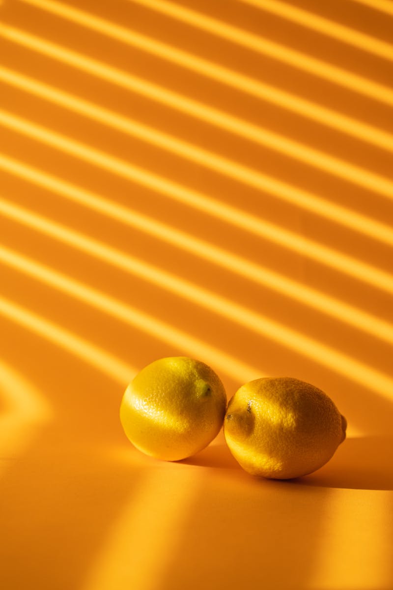Stripe Shadows on the Lemons