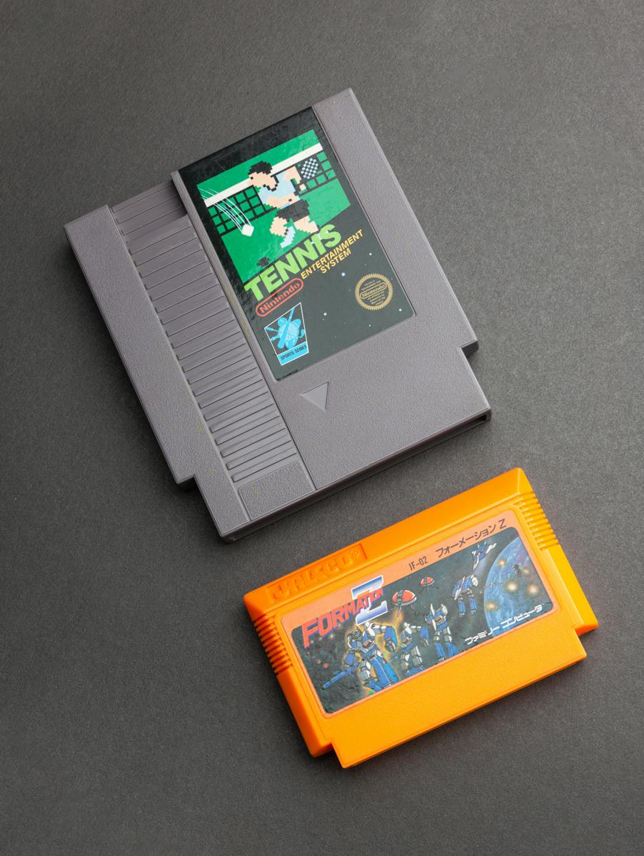 game cartridges for 8-bit game console