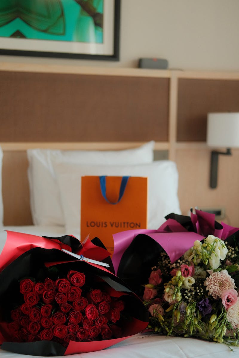 Luxury Gift on a Bed